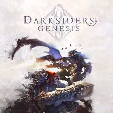 Обложка игры Darksiders Genesis — изометрический экшен с кооперативным режимом для PS4 и PS5