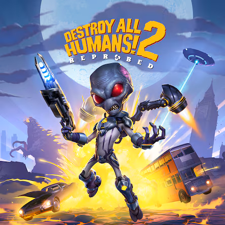 Обложка игры Destroy All Humans 2: Reprobed — сатирический экшен с пришельцами и кооперативным режимом для PS4 и PS5