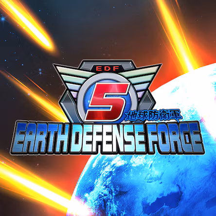 Обложка игры Earth Defense Force 5 — экшн с гигантскими насекомыми и кооперативным режимом для PS4 и PS5