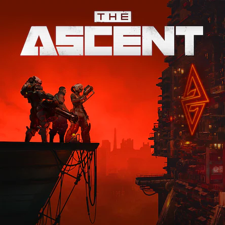 Обложка игры The Ascent — киберпанк-шутер с кооперативным режимом для PS4 и PS5