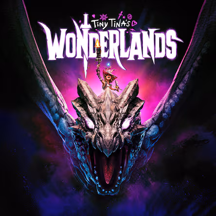 Обложка игры Tiny Tina's Wonderlands — фэнтези-шутер с кооперативным режимом для PS4 и PS5