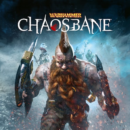 Обложка игры Warhammer: Chaosbane — диаблоид с кооперативным режимом для PS4 и PS5
